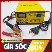 Bộ sạc ắc quy 12v/24v 3AH - 200ah BT-168 máy sạc bình xe máy ôtô xe tải thông minh tự động ngắt khi đầy