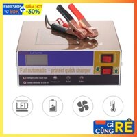 Bộ sạc acquy 12v/24v 200Ah màn hình hiển thị chính xác điện áp, pin