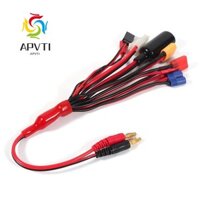 Bộ sạc APVTI Chuyển đổi bộ sạc Phích cắm đa năng Đường truyền pin Lipo