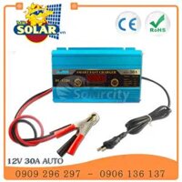 BỘ SẠC BÌNH ẮC QUY 12V 30A THÔNG MINH MÀN HÌNH LCD