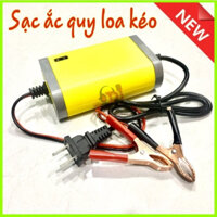 Bộ sạc bình acquy 12v 2A thông minh,Sạc ác quy tích hợp đa năng cho cả oto, xe máy, xe máy điện, xe đạp điện.