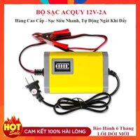 Bộ Sạc Bình Acquy Đa Năng, Sạc Bình Acquy 12V-2A Thông Minh Cao Cấp Tiện Lợi