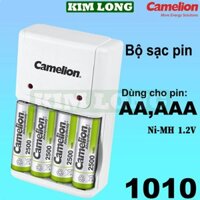 Bộ sạc Camelion BC-1010B,pin sạc AA2700mAh-AA2300mAh,AAA1100mAh,(1010,2700,2500,2300,1100)