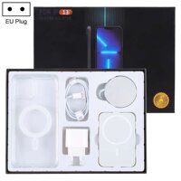 Bộ sạc cho iPhone 13 5 trong 1 + Bộ sạc du lịch + Bộ sạc không dây có dây / không dây MagSafe từ tính + Hộp đựng điện thoại từ tính MagSafe Bộ hộp quà kỹ thuật số
