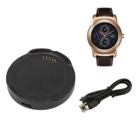 Bộ Sạc Cho LG G Watch Urbane W150 Đế Đồng Hồ Thông Minh Cáp Sạc USB Cho LG G Watch R W110 Power Adapter