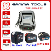 Bộ Sạc cốc kèm pin makita 21v chân pin phổ thông 4CM, Bản mới 2025 cho khoan pin,siết bulong,quạt,cắt cỏ