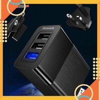 Bộ sạc đa năng Baseus Duke Universal 3 Port USB ( Aluminum alloy + PC, 3-in-1 Multifunction USB Charger )