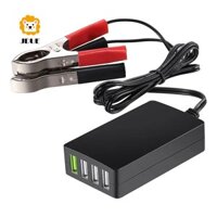 Bộ sạc DC di động Bộ sạc Usb đa cổng có kẹp pin cho điện thoại và máy tính bảng thông minh khác
