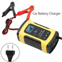 Bộ sạc điện acquy,máy sạc ắc quy FOXSUR 12V 5A kèm phục hồi bình,sạc bình acquy,tự ngắt khi đầy,khử sunfat