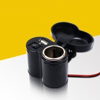 Bộ sạc điện thoại trên xe máy có tẩu SĐTT02