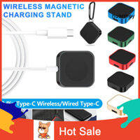 Bộ sạc đồng hồ không dây HMY Thiết kế không dây Đế sạc ic Type-C 8Pin Đế sạc đồng hồ cổng kép cho Apple Watch