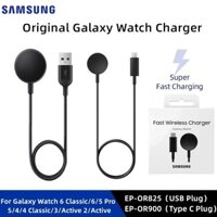 Bộ sạc đồng hồ Samsung Sạc không dây từ tính Cáp USB C cho Galaxy Watch 6 Classic / 6 / 5 Pro / 5 / 4 / 4 Classic / 3 / Active 2 / Active Type C Sạc nhanh Dock Adapter Cable (1M)