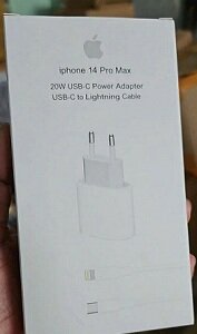 Bộ Sạc Iphone 14 PRO MAX - CHÂN TRÒN - ZIN