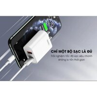 Bộ sạc kèm cáp cho iphone Remax RP-U37