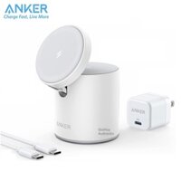 Bộ sạc không dây 2 in 1 cho iP13 Series/ iP12 Series và E Pót - Pro ANKER 623 Magnetic B2568