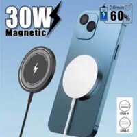 Bộ sạc không dây 30W Sạc không dây nhanh cho iPhone Samsung Huawei Vivo Oppo Xiaomi