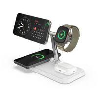 Bộ Sạc Không Dây Hyperjuice Next Qi2 Magnetic Charging Stand 4-In-1 Portable & Travel ( Đi Kèm Adapter Sạc 45w) – Hj3004whgl
