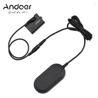 Bộ sạc khớp nối pin giả Andoer AC-E10 (Thay thế cho LP-E10) Tương thích với Canon EOS Rebel T3 / T5 / T6 / T7 / T100 / Kiss X50 / Kiss X70 / 1100D / 1200D / 1300D / 2000D