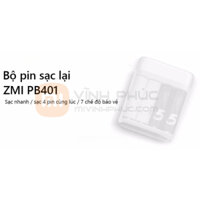 Bộ Sạc Lại Pin Xiaomi ZMI PB401 ZI5/ZI7