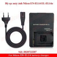Bộ sạc máy ảnh Nikon EN-EL14 EL-EL14a Máy ảnh Nikon D3100 D3200 D3300 d3400 D3500 D5100 D5200 D5300 D5500
