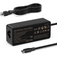 Bộ sạc máy tính xách tay USB C loại 45W cho Lenovo Chromebook c330 s330 c340 100e 300e 500e Series, ThinkPad T480 T480s T580 T580s E480 E580 GX20M33579 4X20E75131Adapte