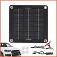 Bộ sạc năng lượng mặt trời Trickle 10W 12V Bảng điều khiển năng lượng mặt trời Bộ sạc nhỏ giọt Di động Hiệu suất cao Sạc an toàn cho thuyền RV burbvn