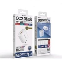 Bộ Sạc Nhanh 18W Hàng Nhập Khẩu WEKOME WP U57 dành cho mọi loại điện thoại 678x11121314 propromax - Củ  cáp type C