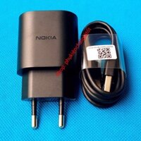 Bộ sạc nhanh 18W NOKIA [Cáp type-C] G11, G21, G50, X10, T20, T21, 8.1, 8.3... mới 100%