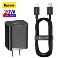 ￼Bộ sạc nhanh 20w Baseus Super Si Củ sạc PD20W siêu bền dùng cho ipad/iphone 14 13 12 11pro xsmax