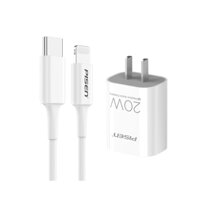 Bộ Sạc Nhanh 20W - PISEN QUICK PD 20W cho các dòng iPhone 14 Pro Max, 13, 12, 11, Xs Max, X, Xr