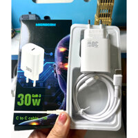 Bộ sạc nhanh 30W cho IP X-14 chính hãng Microcom ML30E-IP bảo hành 12 tháng