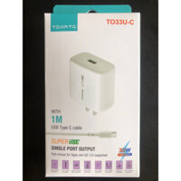 Bộ sạc nhanh 33W SuperV00C TO33U-C Type C Microcom