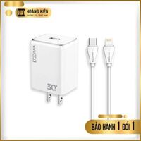 Bộ sạc nhanh cao cấp Vivumax PD30i 30W kèm cáp Type C to Lightning (IPhone/IPad/Airpod...) 27W