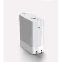 Bộ sạc nhanh du lịch 2 trong 1 Baseus Power station Travel Charger tích hợp pin dự phòng 5000mAh - Phụ Kiện Chi Hà