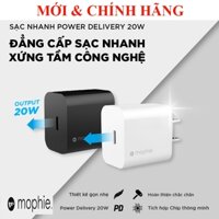 Bộ Sạc nhanh Mophie Power Delivery 20W USB-C