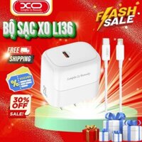 Bộ Sạc Nhanh PD 20W XO Việt Nam - Sạc Nhanh Mọi Thiết Bị, Sạc Điện Thoại Kèm Dây | XO L136