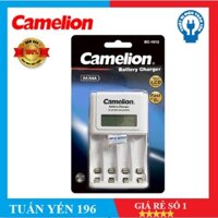 Bộ sạc nhanh tự ngắt, có màn hình Camelion BC-1012 với 4 rãnh sạc pin AA, AAA