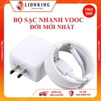 Bộ sạc nhanh VOOC cho điện thoại OPPO Find X, R17 Pro, R17 / OPPO, K20, Note 8, Note 8 Pro,... chân Type-C đời mới