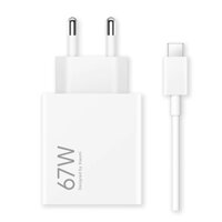 Bộ Sạc Nhanh Xiaomi 67W , Củ Với Cáp Sạc Nhanh Type-C, Hỗ Trợ Sạc Nhanh Không Nóng Máy, Không Nhiễm Điện An Toàn.