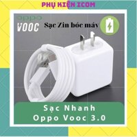 Bộ sạc nhanh zin bóc máy Oppo 4A R15: COC15-Củ sạc 4A zin + DS12-Dây sạc nhanh công nghệ VOOC BH 6 tháng Phụ kiện icom