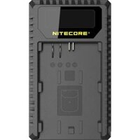 Bộ Sạc Nitecore UNK1 Dual-Slot USB Travel Charger for Nikon EN-EL14, EN-EL14a, and EN-EL15 Lithium-Ion Batteries