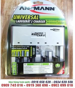 Bộ sạc Ansmann kèm 4 pin AA 2100mAh Photocam III Set