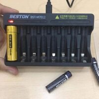 Bộ sạc pin 8 khe AA/AAA Beston M7012 sạc nhanh tự ngắt cao cấp ( chỉ dành cho pin Li-ion 1.5V)