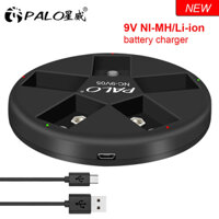 Bộ sạc pin 9V PALO 9V Pin 500mAh Guitar battery