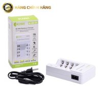 Bộ sạc pin AA 1,2V 4 khay Kiwi NI-MH CHÍNH HÃNG