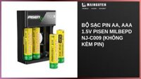 Bộ sạc pin AA, AAA 1.5V Pisen MilbepD NJ-C009 (Không kèm pin)