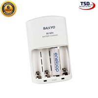 Bộ Sạc Pin AA / AAA Sanyo Eneloop