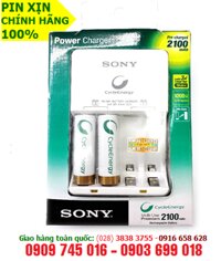 Bộ sạc pin AA-AAA Sony BCG-34HW2KN, sạc được 2-4 pin (Kèm sẳn 2 pin sạc Sony AA2100mAh 1.2v) | HẾT HÀNG