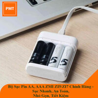 Bộ Sạc Pin AA, AAA ZMI ZI5/ZI7 Chính Hãng - Sạc Nhanh, An Toàn, Nhỏ Gọn, Tiết Kiệm