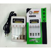 Bộ sạc pin AA và AAA chạy thiết bị ĐT